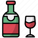 wine, christmas, xmas, drink, alcohol, bottle
