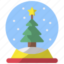 snow, globe, christmas, xmas, decoration, ornament, gift