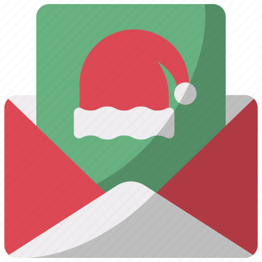 Christmas, letter, xmas, card, greeting, present icon - Download on Iconfinder