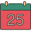 calendar, celebration, christmas, december, festive, holiday, winter 