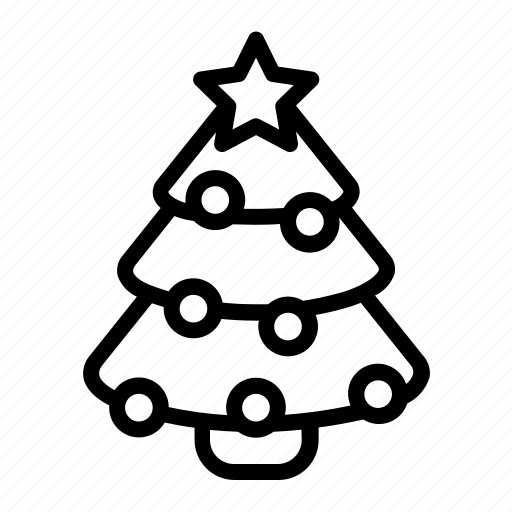 Christmas, decoration, holiday, snow, tree icon - Download on Iconfinder
