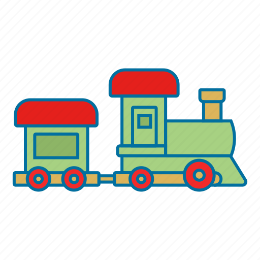 Christmas, present, toy, train icon - Download on Iconfinder