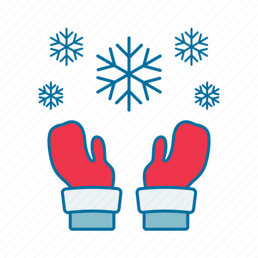 Christmas, gloves, snow, wear, winter icon icon - Download on Iconfinder