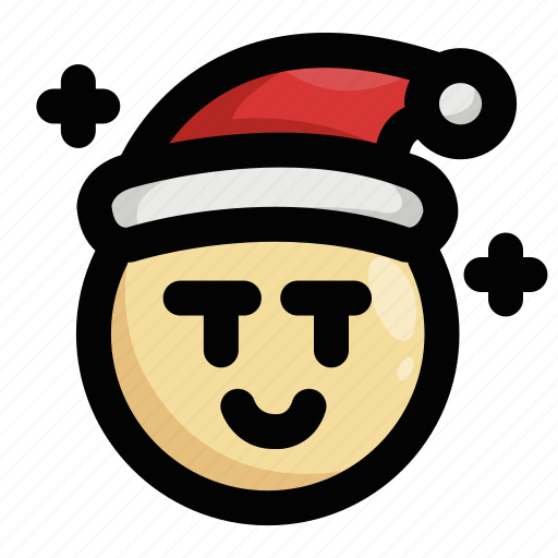 Christmas, emoji, emoticon, malicious, santa claus, seductive, wink icon - Download on Iconfinder