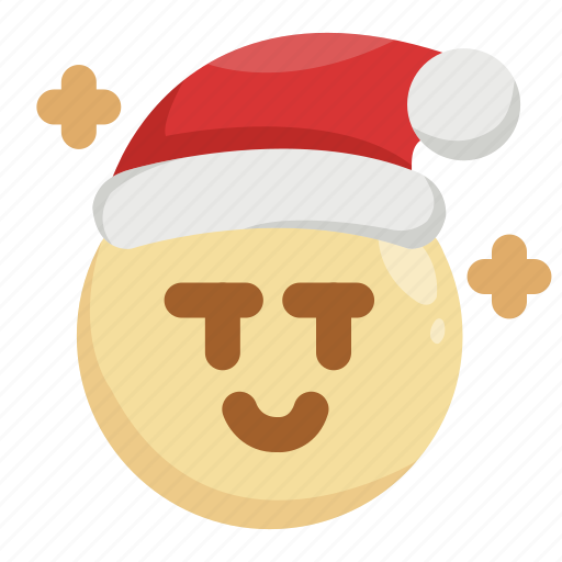 Christmas, emoji, emoticon, malicious, santa claus, seductive, wink icon - Download on Iconfinder
