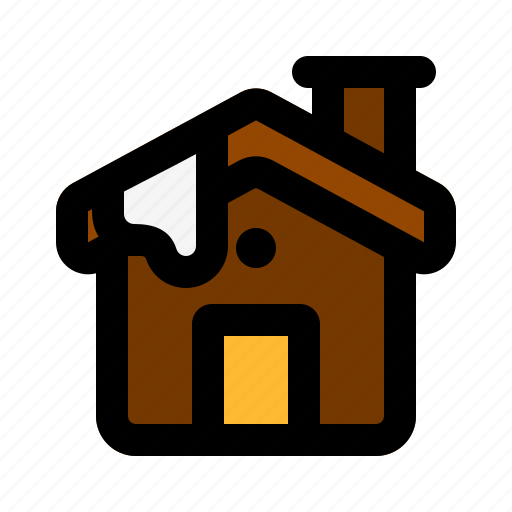 Home, christmas, snow, chimney icon - Download on Iconfinder