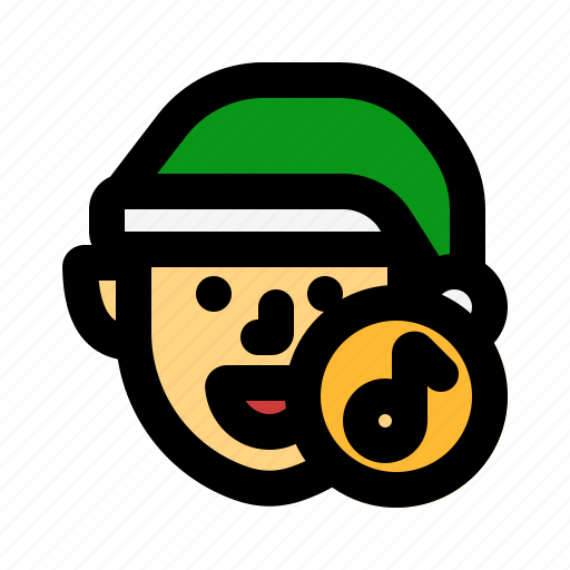 Voice, christmas, elf icon - Download on Iconfinder