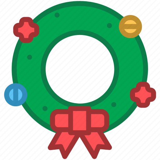 Christmas, decoration, ornament, wreath icon - Download on Iconfinder