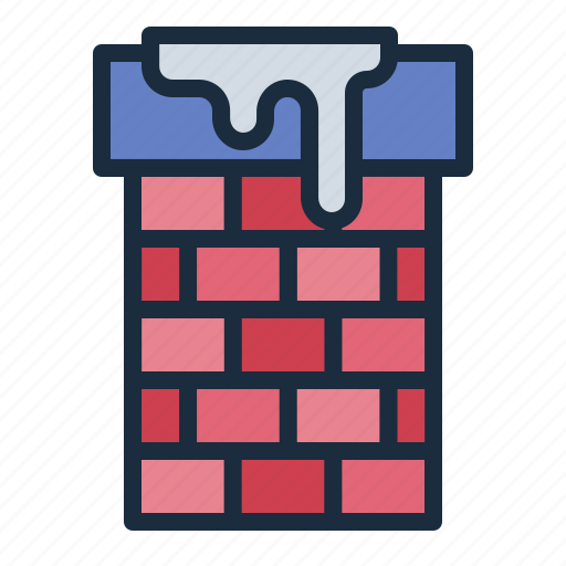 Chimney, architecture, christmas, winter, merry, party, xmas icon - Download on Iconfinder