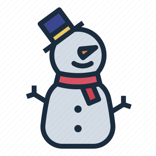 Snowman, snow, christmas, winter, merry, party, xmas icon - Download on Iconfinder