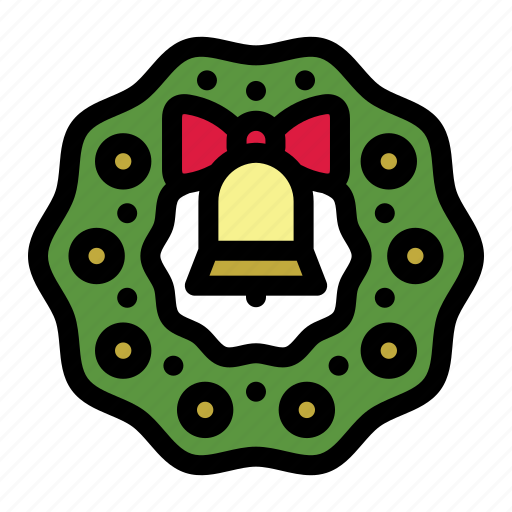 Christmas, decoration, holiday, merry, ornament, wreath, xmas icon - Download on Iconfinder