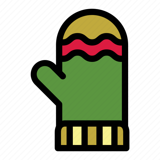 Christmas, clothes, glove, holiday, mitten, winter, xmas icon - Download on Iconfinder