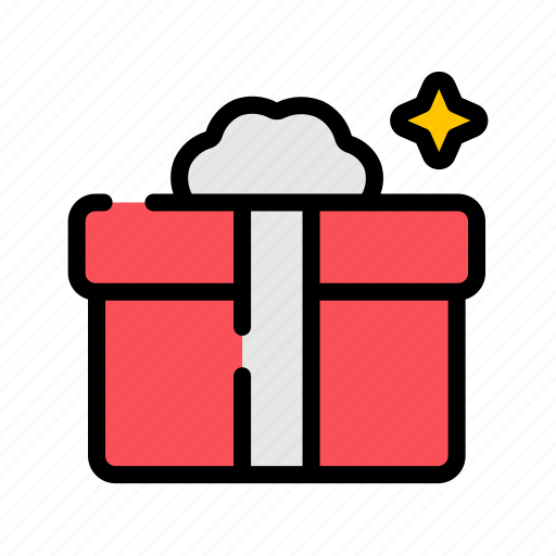Gift, christmas, xmas, box, present, santa, claus icon - Download on Iconfinder
