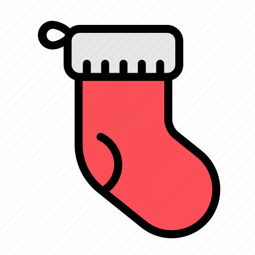 Sock, christmas, xmas, gift, present, santa, claus icon - Download on Iconfinder