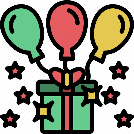 Christmas, balloons, party, birthday, xmas, celebration icon - Download on Iconfinder