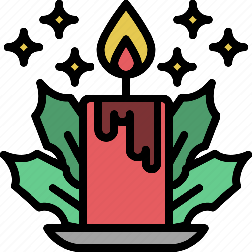 Christmas, candle, light, xmas, decoration, winter icon - Download on Iconfinder