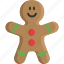 bakery, christmas, cookie, food, gingerbread, man, sweet 
