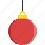 ball, bauble, christmas tree, decoration, ornament, string 