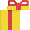 christmas, christmas tree, gift, present, ribbon, santa claus, surprise