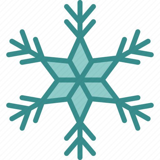 Christmas, cold, geometric, ice, snow, snowflake, winter icon - Download on Iconfinder