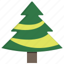 christmas, decoration, nature, pine, tree, winter, xmas