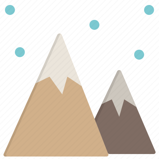 Christmas, landscape, mountain, nature, outdoor, snow, winter icon - Download on Iconfinder