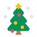 christmas, tree, xmas, holiday, ornament, star, snow