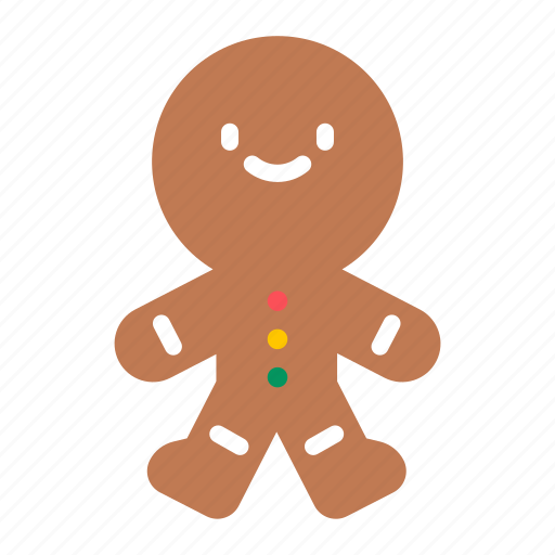 Gingerbread, christmas, xmas, holiday, cookie, sweet, food icon - Download on Iconfinder
