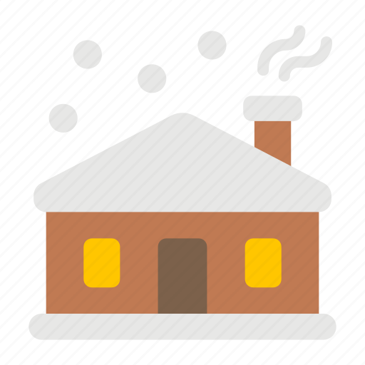 House, christmas, xmas, holiday, night, celebration, snowy icon - Download on Iconfinder