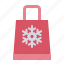 shopping, commerce, shop, christmas, winter, merry, party, xmas, shopping bag 