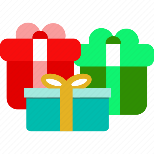 Gift boxes, gift, present, box, surprise, celebration, gift-box icon - Download on Iconfinder