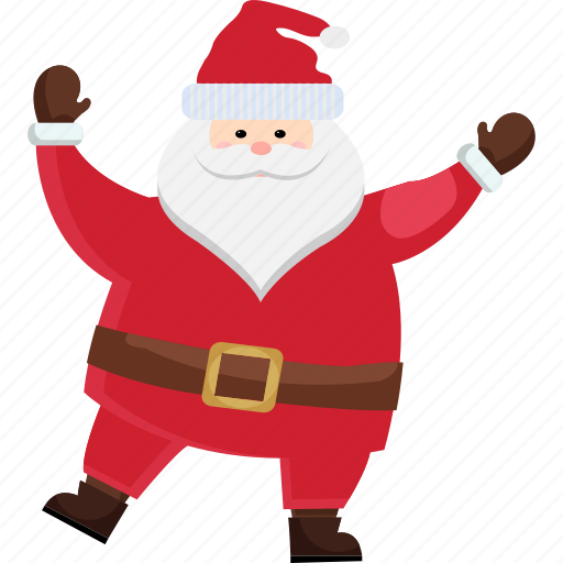 Santa claus, christmas, santa, celebration, gift, claus, happy icon - Download on Iconfinder
