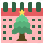 christmas, calendar, date, holiday, event, xmas 