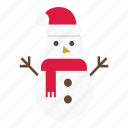 christmas, holiday, santa hat, snow, snowman, winter, xmas