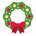 christmas, decoration, holiday, merry, ornament, wreath, xmas