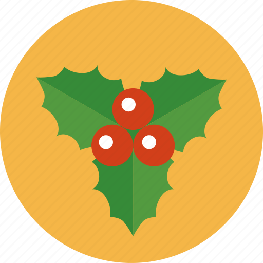 Berries, christmas, holly, plant icon - Download on Iconfinder