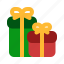box, christmas, gift, present 