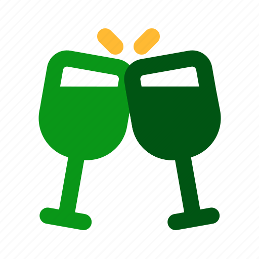 Cheers, christmas, drink, glass icon - Download on Iconfinder