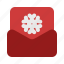 letter, christmas, snow, envelope 