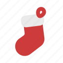 sock, christmas, hang