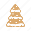 gingerbread, christmas tree, cookie 