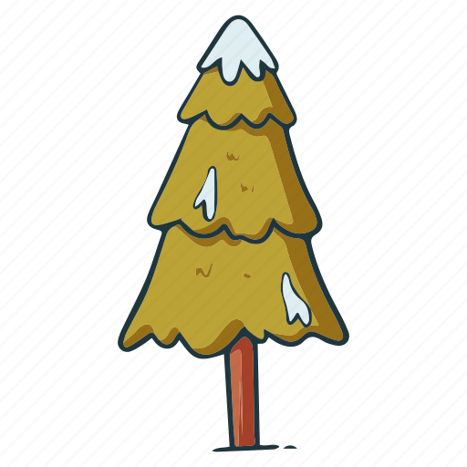 Pine, tree, doodle, sketch, drawing, forest, christmas icon - Download on Iconfinder