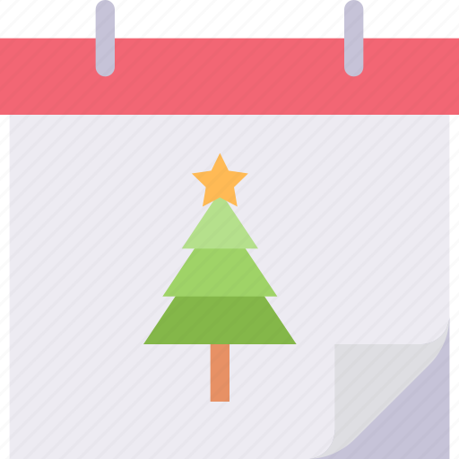 Appointment, calendar, christmas, date, tree icon - Download on Iconfinder