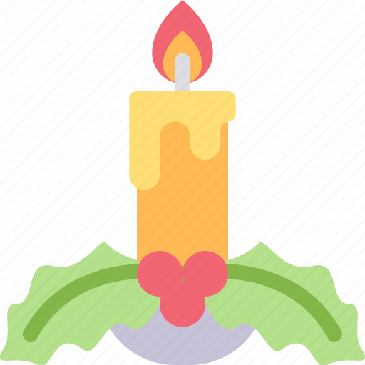 Berry, candle, fire, flame, leaf, lighting icon - Download on Iconfinder
