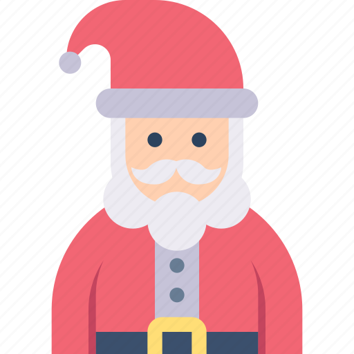 Avatar, beard, christmas, claus, man, santa icon - Download on Iconfinder