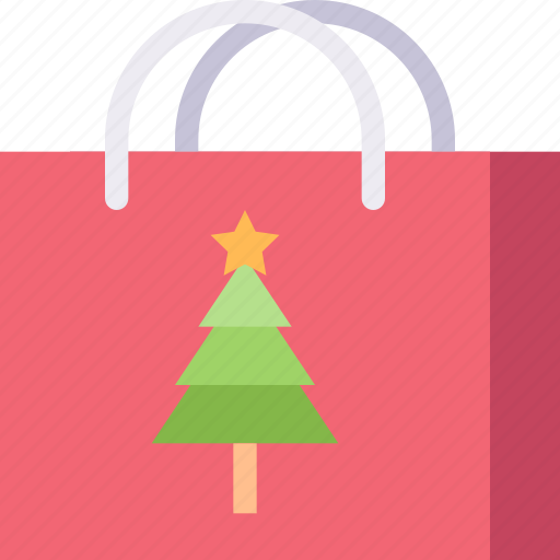 Bag, christmas, commerce, ecommerce, shopping, tree icon - Download on Iconfinder
