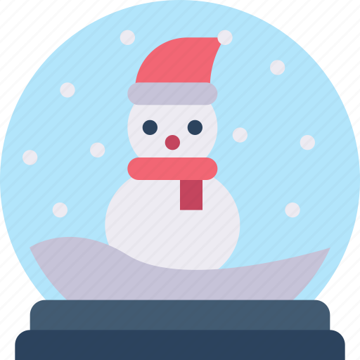 Decor, decoration, ornament, snow, snowglobe, snowman icon - Download on Iconfinder