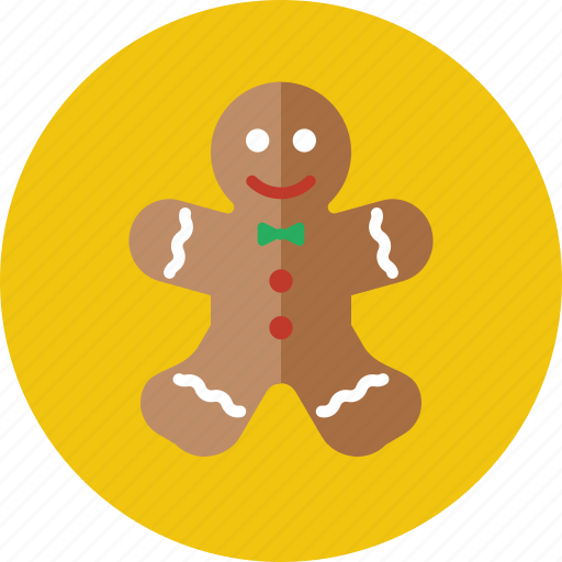 Bread, christmas, ginger, gingerbread, gingerbread man, gingerbreadman, xmas icon - Download on Iconfinder