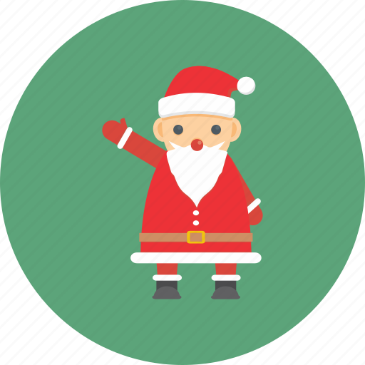 Claus, santa, celebration, christmas, decoration, snow, winter icon - Download on Iconfinder