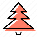 forest, fir, spruce, christmas tree